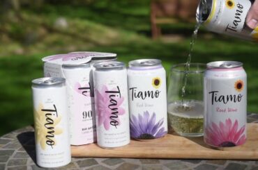 Tiamo Organic wine on the Go!