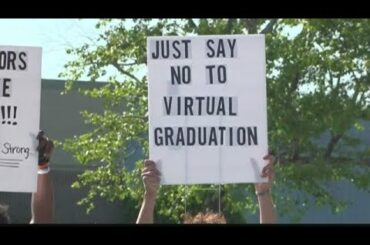 Sumter student protest against virtual graduation