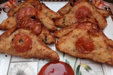 pottato egg toast recipe by kitchen with kanwal.