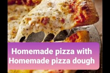 Chicken Tikka Pizza Recipe-  Pizza Recipe With Homemade Pizza Dough- chicken tikka pizza-