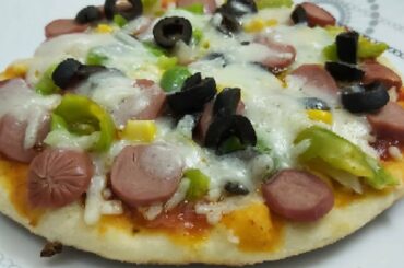 Authentic Home made Tawa Pizza | Vlogging Spicy