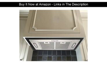 ⚡️ 30 Inch Built-In/Insert Range Hood, 3-Speed, 550 CFM Internal Blower, LED Lights, Honeycomb Filt