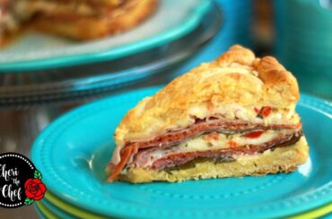 Baked Italian Sandwich | Easy Recipe Italian Brunch Torte