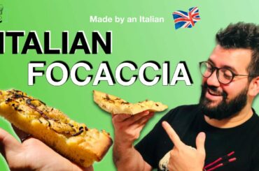 Focaccia Genovese | Taste of Italy - recipe with Daniele Tasso 🇬🇧