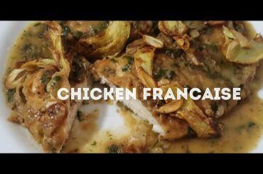 Chicken Francese /Chicken butter sauce/Italian Food