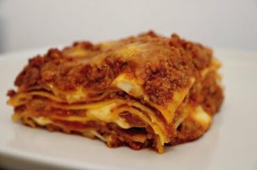 THE AUTHENTIC ITALIAN LASAGNA 🇮🇹🔥 -- RICETTA LASAGNE AL FORNO CON RAGÙ 🇮🇹🔥