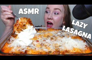 ASMR 🧀🥫🍝 LAZY LASAGNA 🧀🥫🍝 *RISE WINE & DINE RECIPE* | MR & MRS RALPHIES ASMR