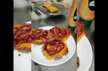 ہم برگر اٹلی hamburger italia style milano