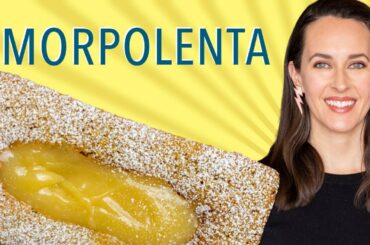 Amorpolenta Recipe Demo - Corn Cake from Lombardia - Dolce Varese Recipe - Breakfast Cake