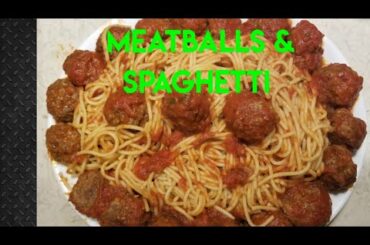 Meatballs and Spaghetti|Italian meatballs|Italian food|Mini Pakistan New York