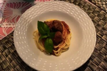 Authentic Italian Sphagetti Meatballs Home Cooking