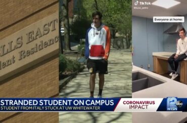 College student from Italy becomes TikTok sensation on Wisconsin campus