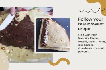 Cook with Us! Crepes recipe