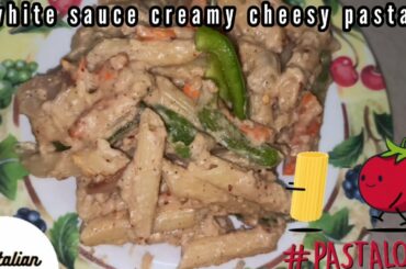 Creamy🧀cheesy white sauce Italian pasta recipe😋🌶️pasta recipe in Tamil|how to make chilliflakes🌶