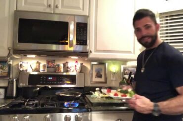 Peter Janora’s  Healthy Italian Shrimp Scampi