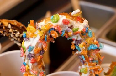 Churros of various toppings - Korean Street Food