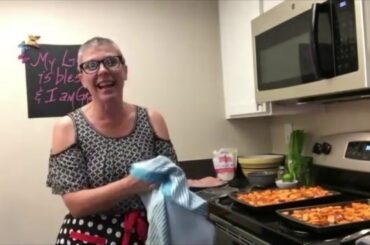 Chicken Cutlet & Sweet Potato, Bacon, Dill Salad with Chef V