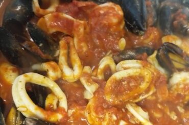 Frutti di Mare. Spaghetti & Seafood. What's Cooking: #ItalianNJTommy's Pizza in Elizabeth NJ
