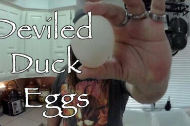 Deviled Duck Eggs - Cooking With Joe