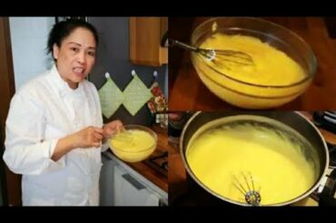 Italian Pastry Cream Recipe ( Crema Pasticcera )