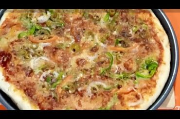 Banie mere sath mazydaar Vegetable Pizza!! 😋😋