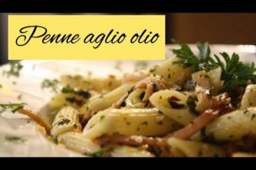 Aglio Olio pasta || Whole wheat pasta || Italian cuisine