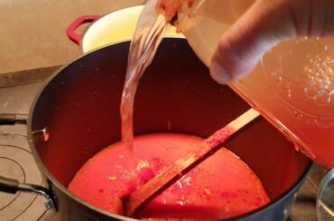 Mamma P's recipe for italian homemade tomato sauce part 3