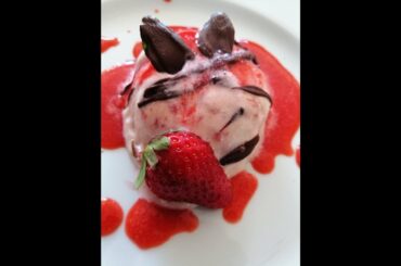VLOG 003 PREVIEW Strawberry Semifreddo