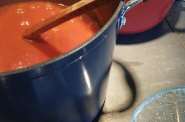 Mamma P's recipe for italian homemade tomato sauce part 4