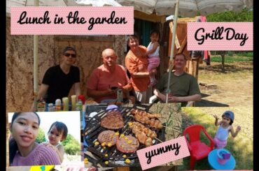 Lunch in the Garden||Grill day