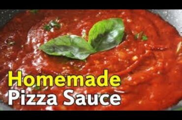Original Italian Pizza Sauce Recipe | How to Make Pizza Sauce at Home | By Mary Cuisine