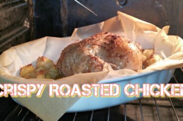 How To Cook Crispy Roasted Chicken With Potatoes