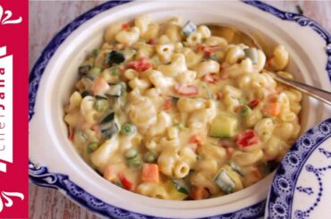 QUARANTINE 15 MINUTES FOOD: MAC AND CHEESE: ONE POT CHEESY MACARONI PASTA WITH LEFTOVER VEGETABLES