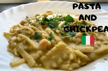 ITALIAN RECIPE: Pasta with Chickpeas - Pasta e Ceci ( Grandma Luisa's Kitchen )