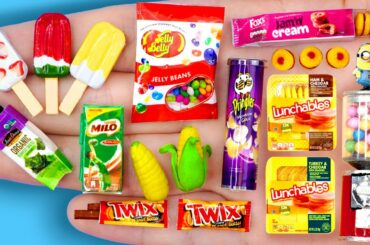 36 EASY REALISTIC DIY MINIATURE BARBIE IDEAS ~ Mini MILO, Pingles, Candy Machine and more!