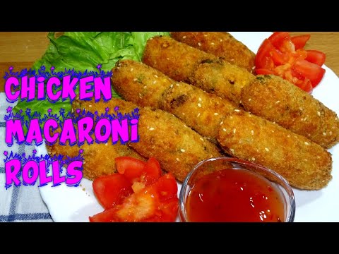 Chicken macaroni rolls recipe – Desi style of macaroni rolls in hindi and urdu – by ITALIAN DHABA Chicken macaroni rolls recipe - Desi style of macaroni rolls in hindi and urdu - by ITALIAN DHABA