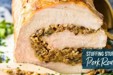 Stuffing Stuffed Pork Roast!