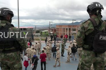Colombia: National Army distributes humanitarian aid in Ciudad Bolivar
