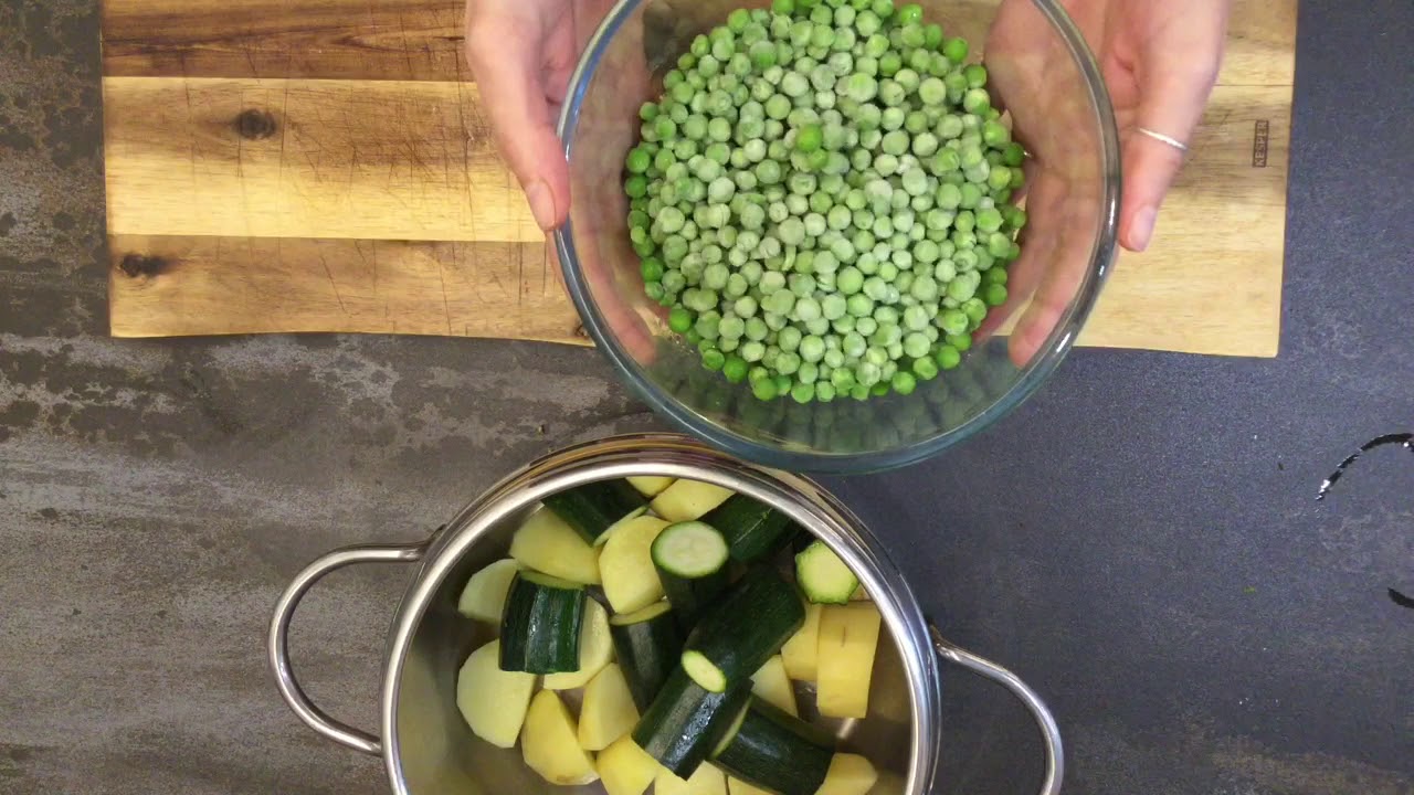 Zucchini+Peas Soup – On-line Cooking – Vegetables #4 Zucchini+Peas Soup - On-line Cooking - Vegetables #4