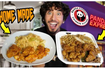 I Followed Panda Express Recipes AT HOME... (Taste Test)