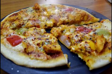 Chicken Pizza Recipe Without oven Pizza | Chicken Pizza | Domino's Pizza