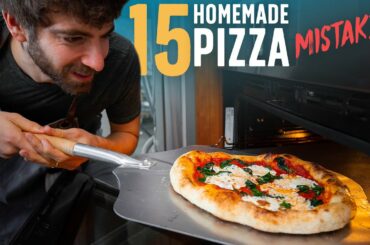 15 Mistakes to Avoid When Making Pizza at Home 🍕