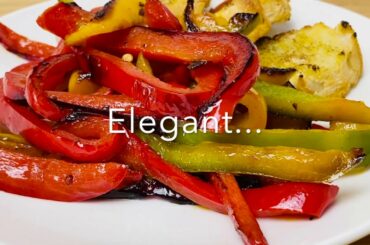 Bell Peppers Recipe Vegan | Easy Recipes for Dinner | Easy Meals to Cook at Home | Italian Recipes |