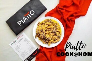 Cook @ Home Box from Piatto | Quarantine Cooking || Ribah Khan