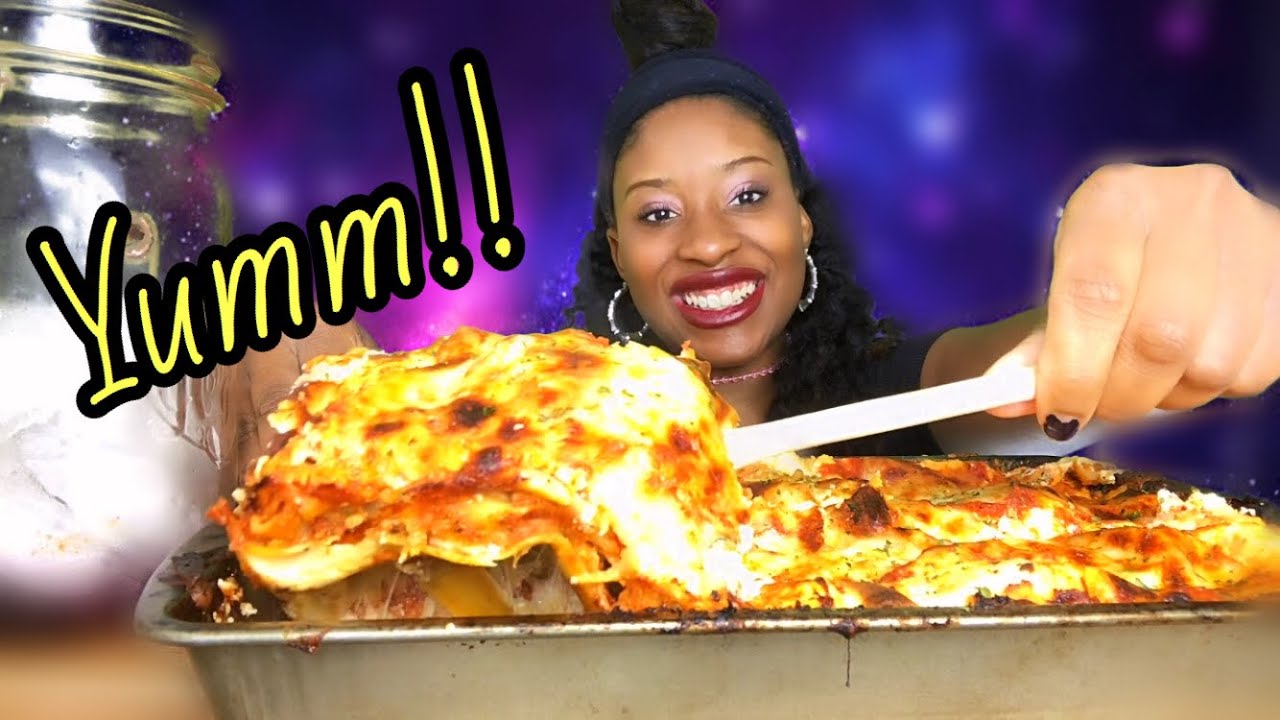 EXTRA CHEESY BIG LASAGNA FEAST ITALIAN FOOD MUKBANG EATING SHOW! EXTRA CHEESY BIG LASAGNA FEAST ITALIAN FOOD MUKBANG EATING SHOW!