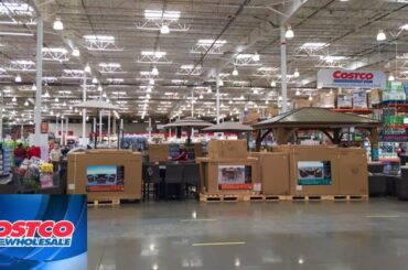 COSTCO SHOP WITH ME OUTDOOR FURNITURE KITCHENWARE KITCHEN APPLIANCES SHOPPING STORE WALK THROUGH 4K