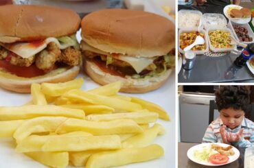 Quickest Fast Food for Iftar - Spicy Chicken Strips Burgers - Mishu ki Namaz aur Dua