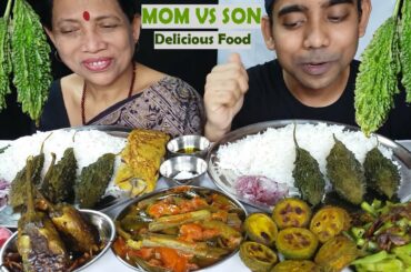 Bitter Gourd Eating Challenge Mukbang Indian Food