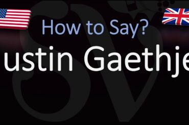 How to Pronounce Justin Gaethje? (CORRECTLY) MMA/UFC