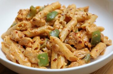Spicy Creamy Marinara Chicken Pasta Recipe